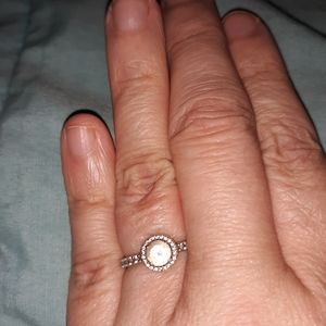 Sze 4/5 Classic Pandora sparkle halo sterling slvr